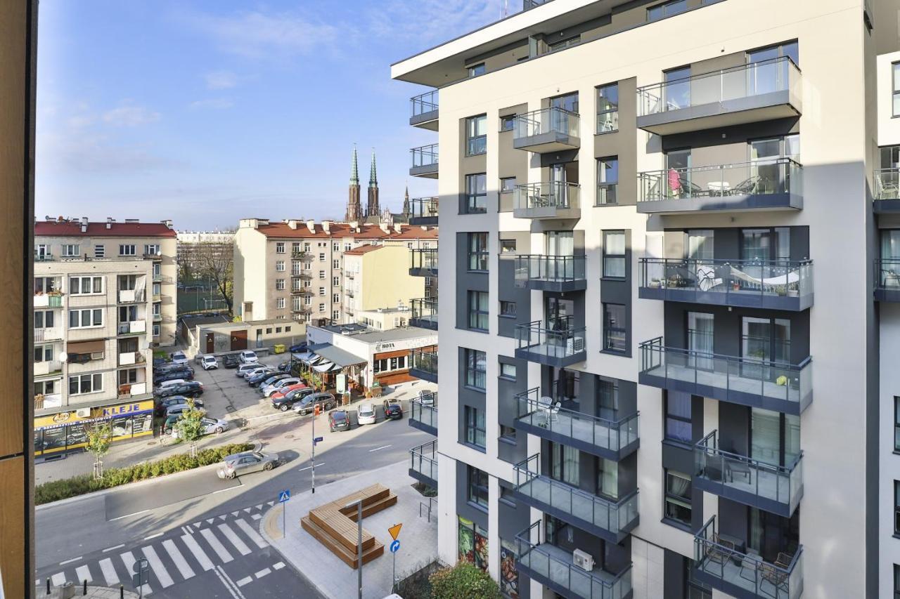 Warsaw Praga Okrzei Apartment By The River By Noclegi Renters Exterior foto