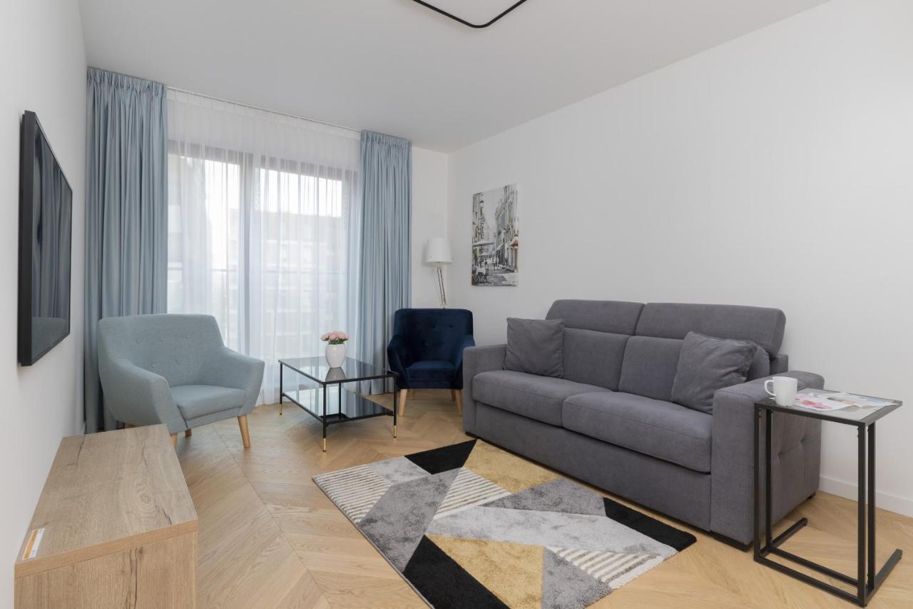 Warsaw Praga Okrzei Apartment By The River By Noclegi Renters Exterior foto