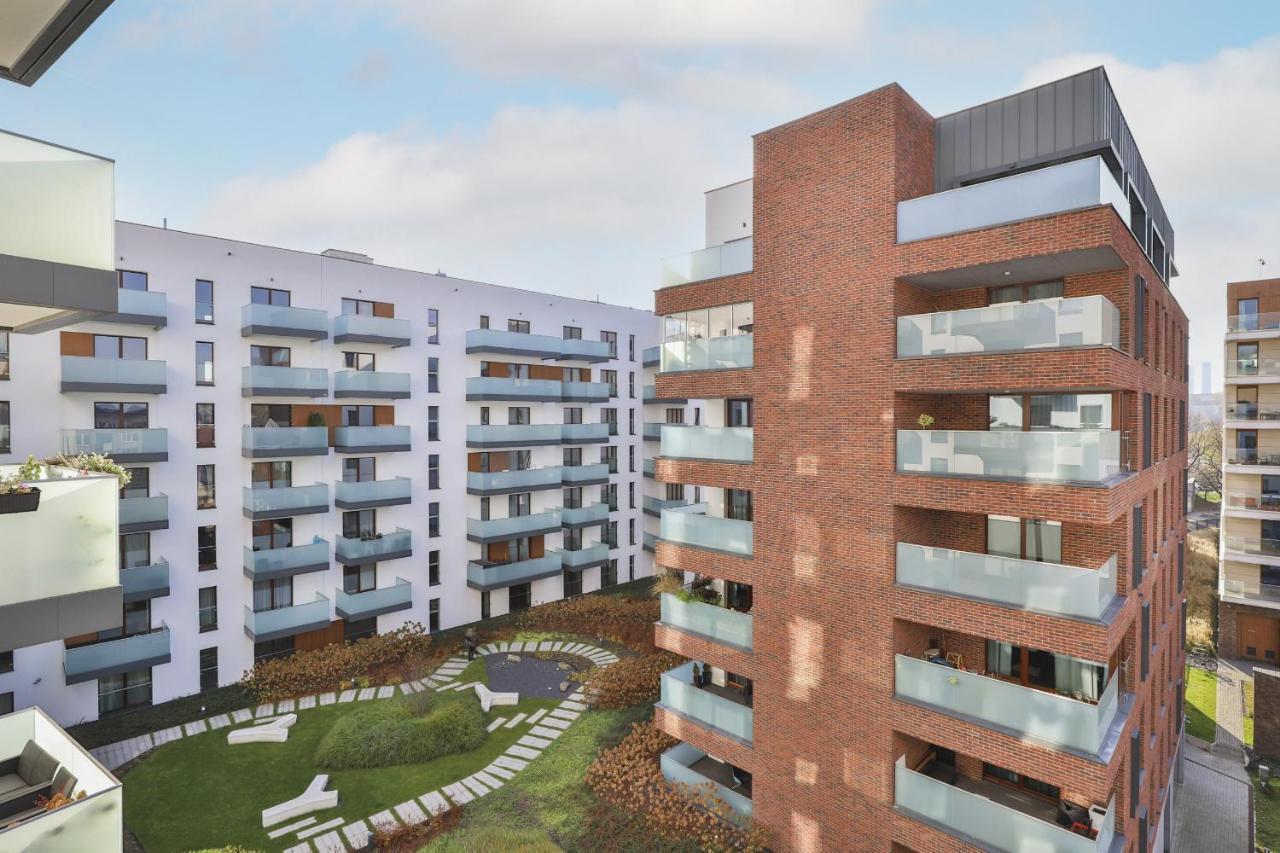 Warsaw Praga Okrzei Apartment By The River By Noclegi Renters Exterior foto